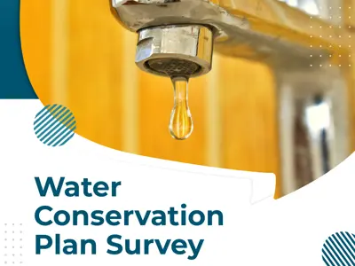 Water Conservation Plan Survey socials 2024