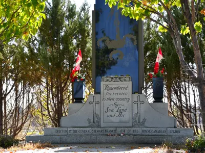 Military Service monument summer