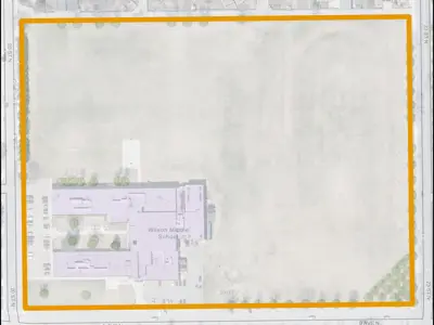 Wilson Middle School Map Outline