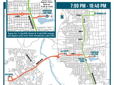 Canada Day Transit map 2023