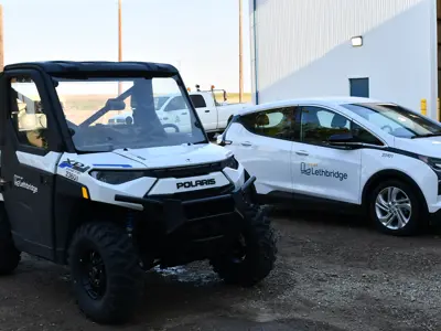 City of Lethbridge Electric Vehicles Utility and Sedan