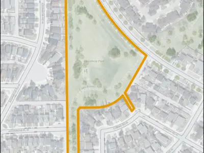 Assiniboia Park Map Outline