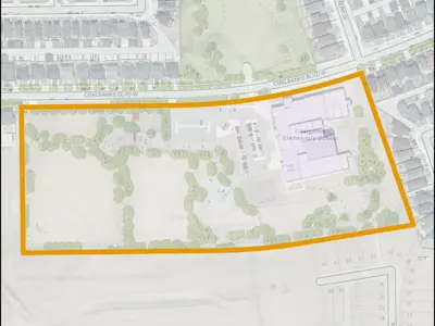 Coalbanks School Park Map Outline