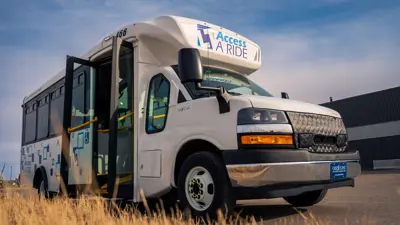 Lethbridge Transit LT Access a Ride Bus