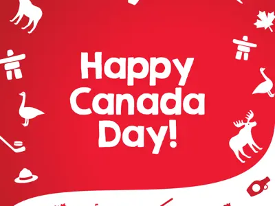 Happy Canada Day News Centre Graphic