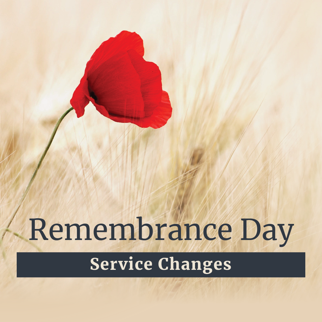 Remembrance Day Service Change Newscentre