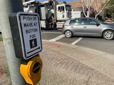 Botton for Crosswalk